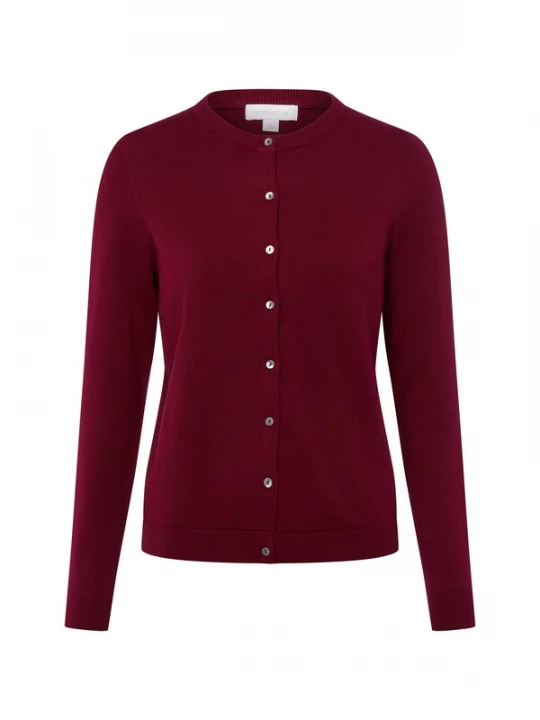 Foto van product Brookshire Gebreid vest bordeaux