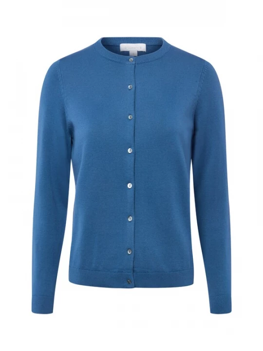 Foto van product Brookshire Gebreid vest indigo