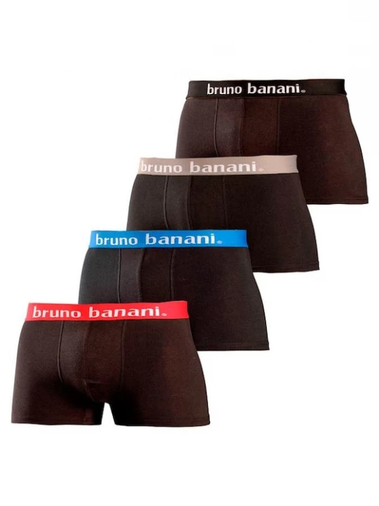 Foto van product Bruno Banani Boxershorts lichtblauw / lichtrood / zwart