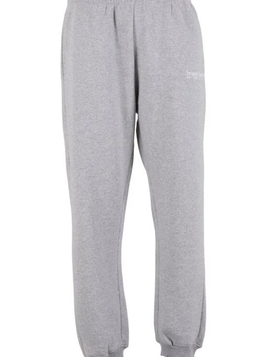 Foto van product Bruno Banani Broek grijs gemêleerd / wit