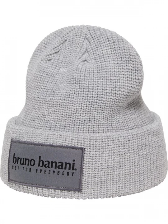 Foto van product Bruno Banani Muts 'Bond' grijs / grijs gemêleerd / zwart