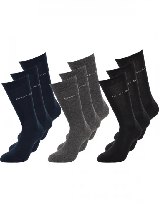 Foto van product Bruno Banani Sokken 'Cochran' navy / grijs / zwart