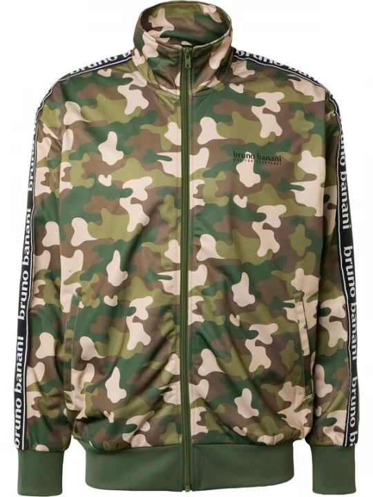 Foto van product Bruno Banani Trainingsjack 'Hardin' beige / groen / donkergroen