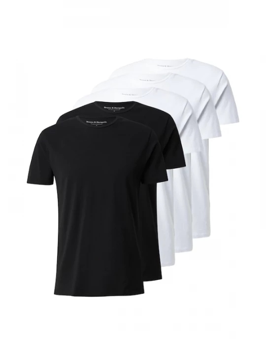 Foto van product Bruun & Stengade Shirt 'Antiqua' zwart / wit