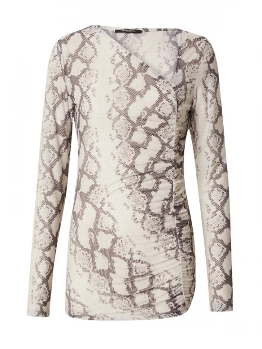 Foto van product BRUUNS BAZAAR Shirt 'Phlox Astras' taupe / stone grey