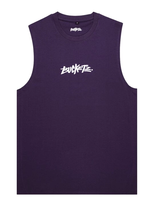 Foto van product Bucketz Shirt lila / wit