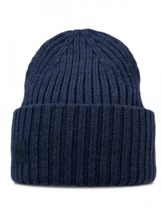 Foto van product BUFF Muts 'Buff Knitted Erviny Beanie' donkerblauw