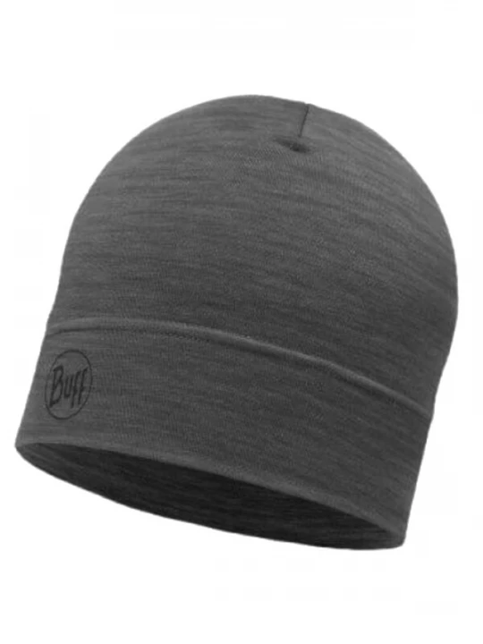 Foto van product BUFF Muts 'Buff Merino Lightweight Beanie' grijs