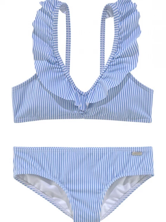 Foto van product BUFFALO Bikini hemelsblauw / wit