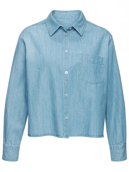 Foto van product BUFFALO Blouse blauw denim