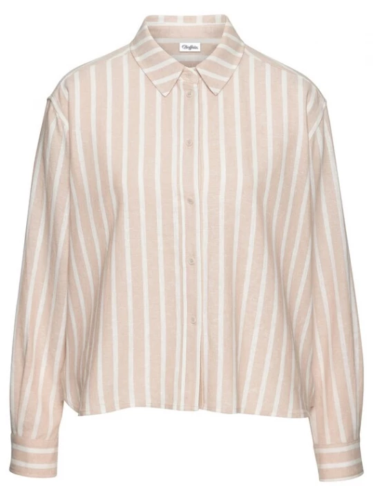 Foto van product BUFFALO Blouse sand / wit