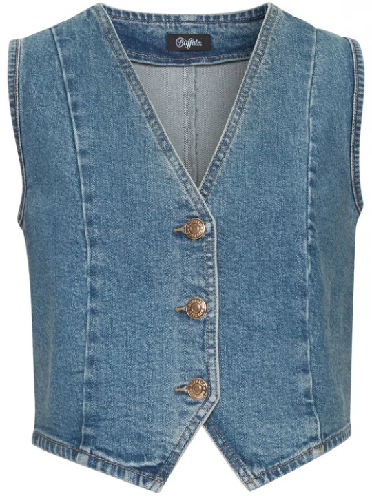 Foto van product BUFFALO Bodywarmer blauw denim