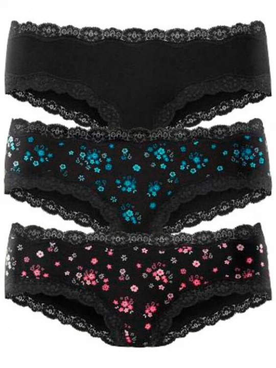 Foto van product BUFFALO Broekje blauw / turquoise / pastelroze / rood / zwart