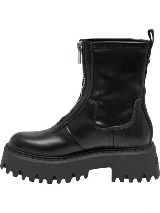Foto van product BUFFALO Enkellaarsjes 'Aspen' zwart
