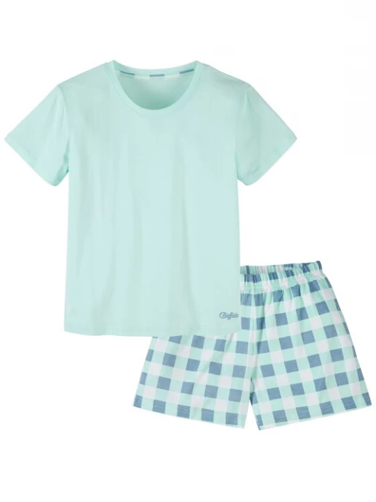 Foto van product BUFFALO Nachtkledij blauw / mintgroen