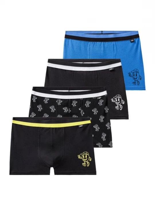 Foto van product BUFFALO Onderbroek blauw / geel / lichtgrijs / zwart