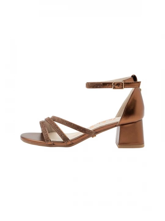 Foto van product BUFFALO Sandalen met riem koper