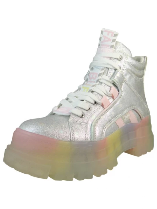 Foto van product BUFFALO Sneakers hoog 'Aspha' zilver