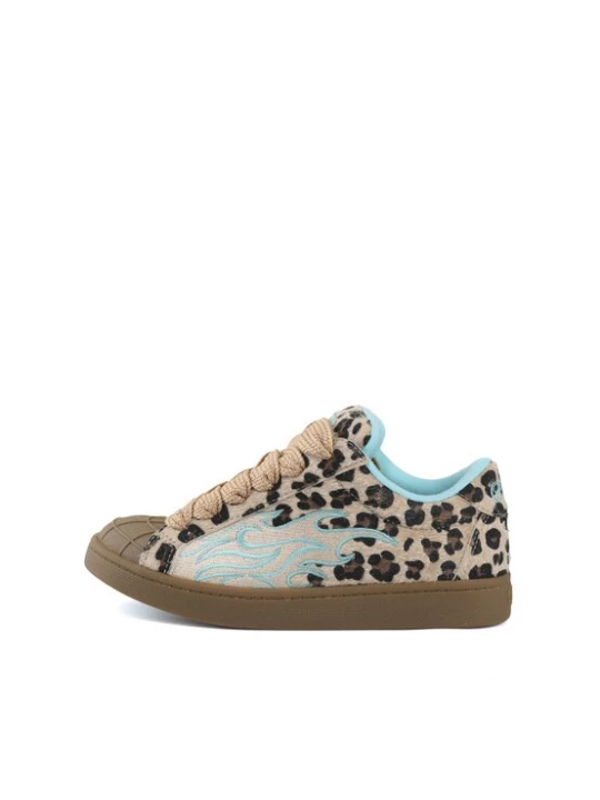 Foto van product BUFFALO Sneakers laag 'Liberty' beige / lichtblauw / bruin / zwart