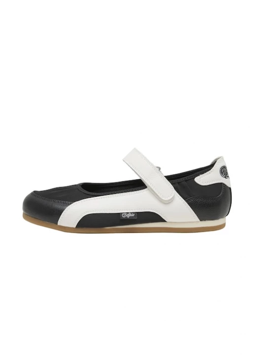 Foto van product BUFFALO Sneakers laag 'Varsity' zwart / wit