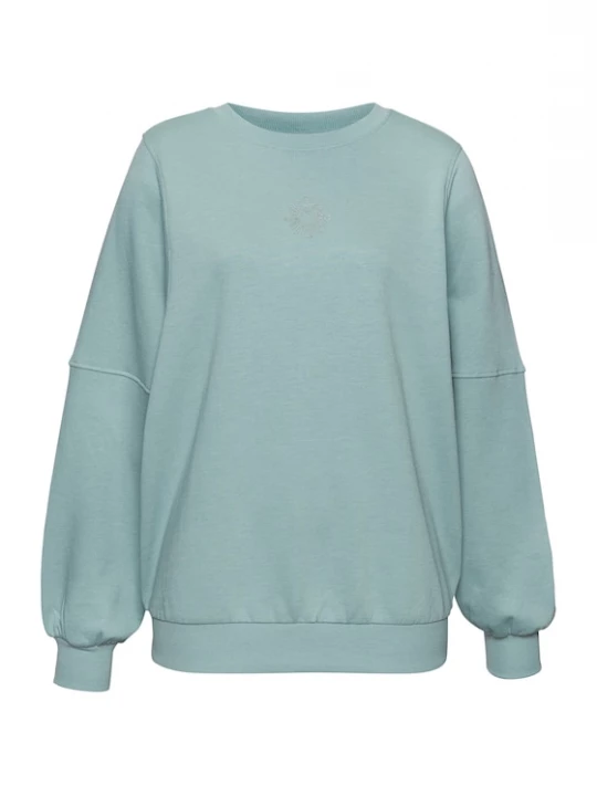 Foto van product BUFFALO Sweatshirt mintgroen / zilver