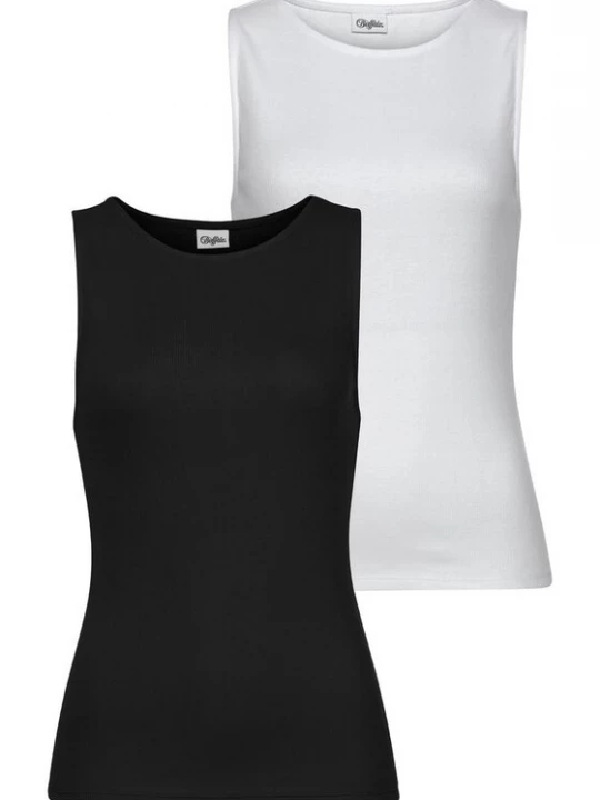 Foto van product BUFFALO Top zwart / wit