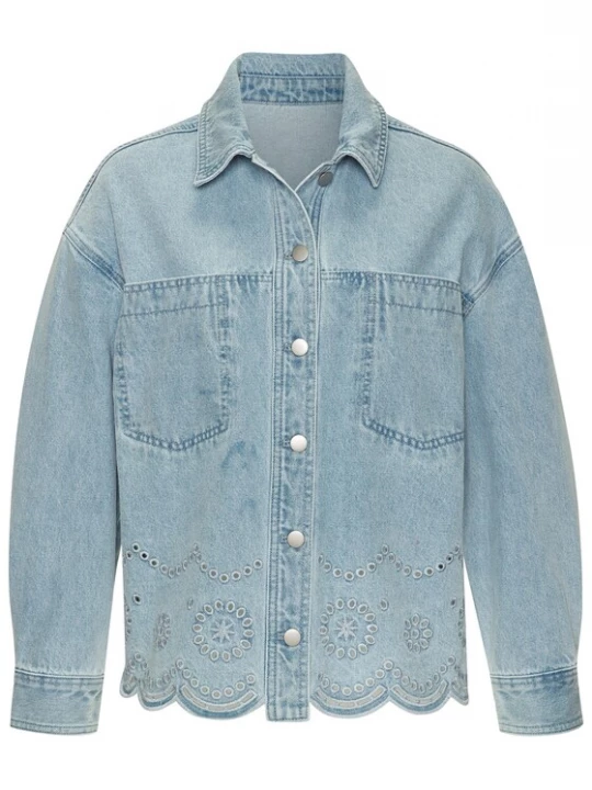 Foto van product BUFFALO Tussenjas blauw denim