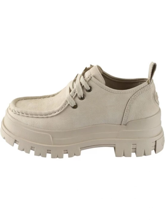 Foto van product BUFFALO Veterschoen crème