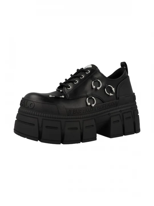 Foto van product BUFFALO Veterschoen 'Gospher' zwart