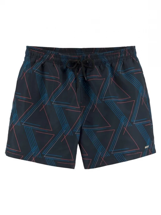 Foto van product BUFFALO Zwemshorts blauw / kreeft / zwart