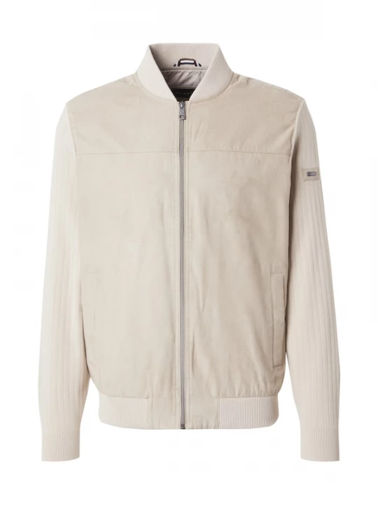 Foto van product bugatti Gebreid vest beige