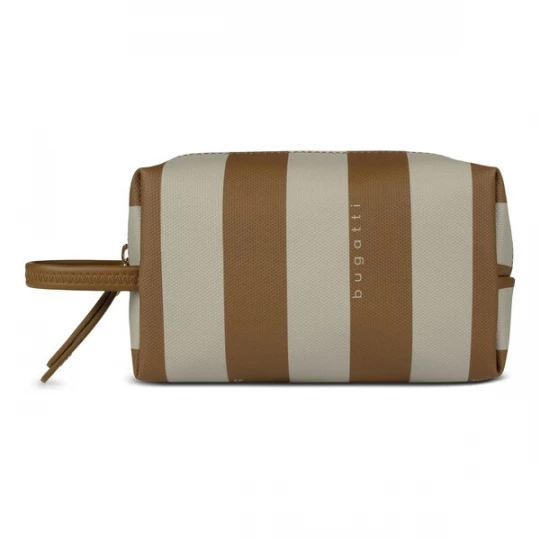 Foto van product bugatti Make up tas 'Cleo' cognac / donkergrijs