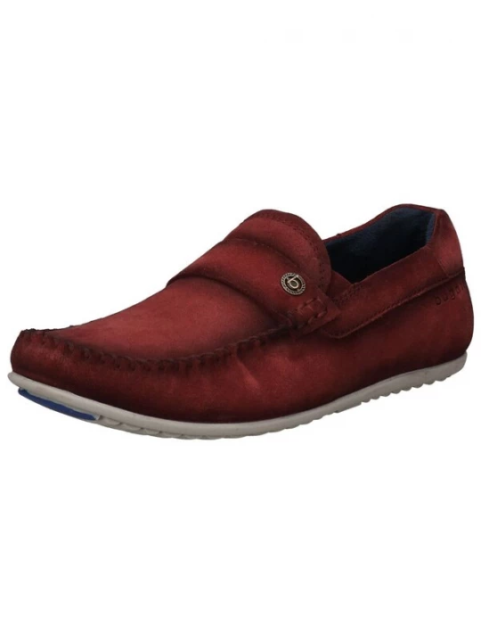 Foto van product bugatti Mocassins karmijnrood