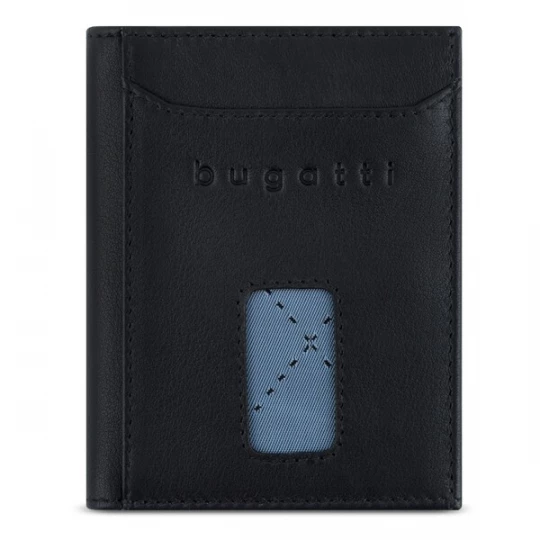 Foto van product bugatti Portemonnee 'Secure Slim' duifblauw / zwart