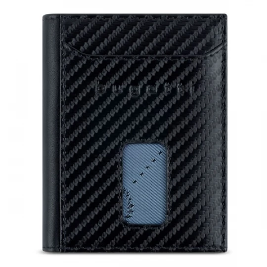 Foto van product bugatti Portemonnee 'Secure Slim' duifblauw / zwart