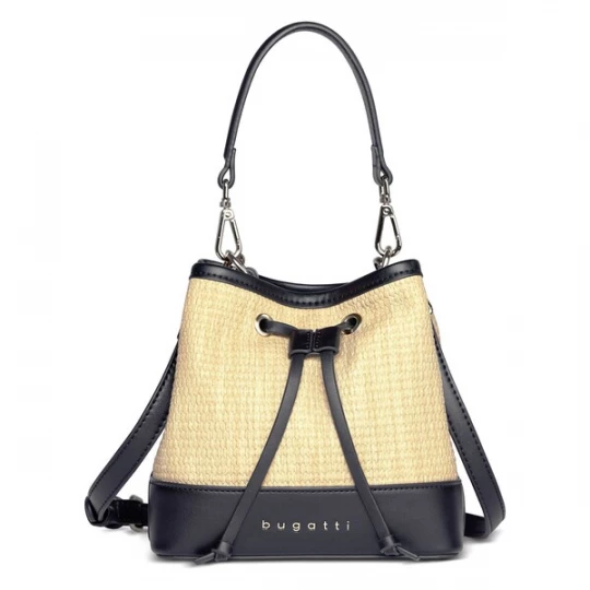 Foto van product bugatti Schoudertas 'Isa' beige / zwart
