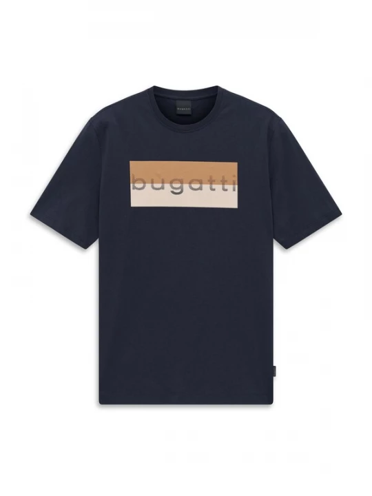 Foto van product bugatti Shirt beige / camel / marine