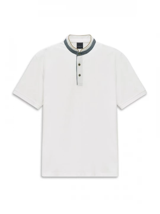 Foto van product bugatti Shirt navy / wit