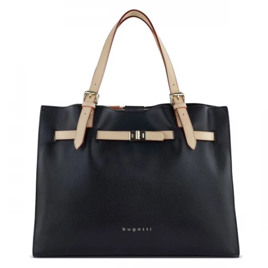 Foto van product bugatti Shopper 'Ella ' beige / zwart
