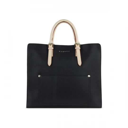 Foto van product bugatti Shopper 'Ella' beige / zwart