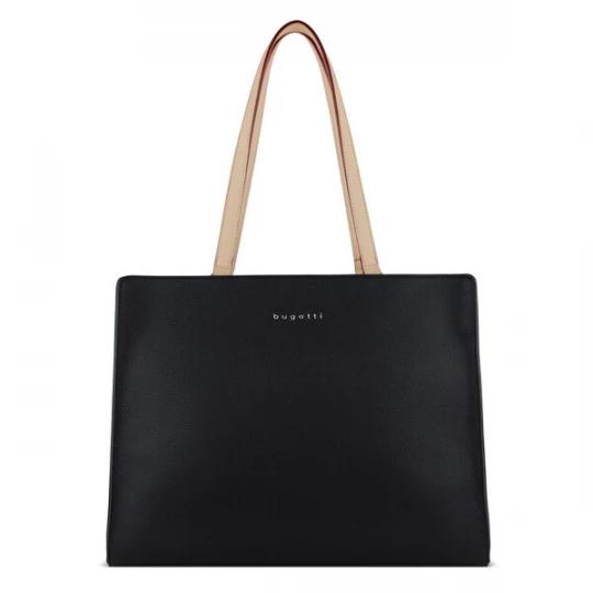 Foto van product bugatti Shopper 'Ella' crème / zwart
