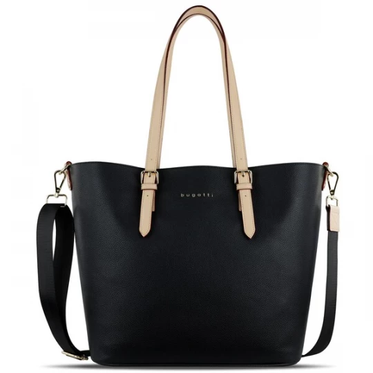 Foto van product bugatti Shopper 'Ella' taupe / zwart