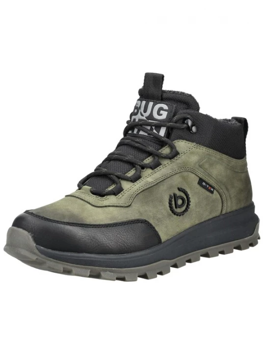 Foto van product bugatti Sneakers hoog olijfgroen / zwart