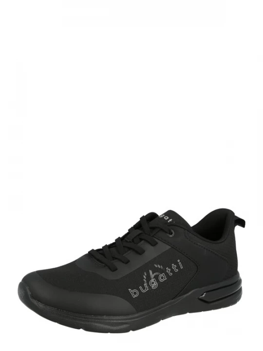 Foto van product bugatti Sportieve veterschoen antraciet / zwart