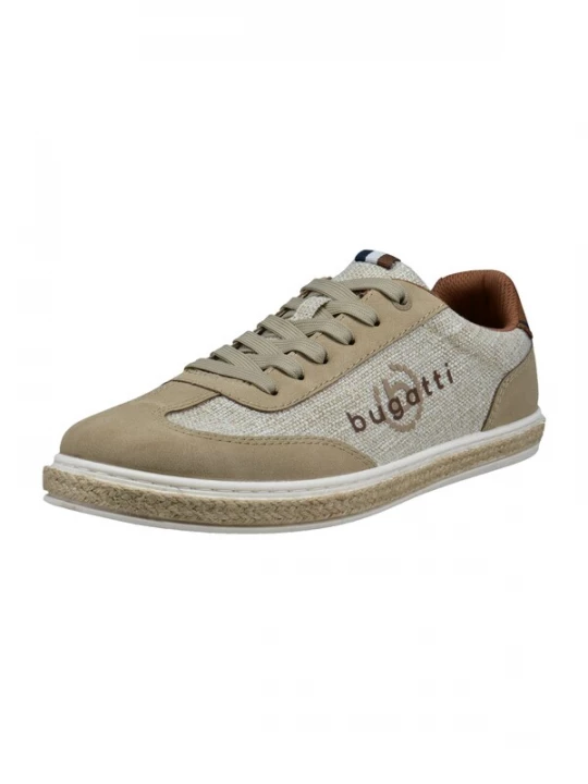 Foto van product bugatti Sportieve veterschoen beige / bruin / wit