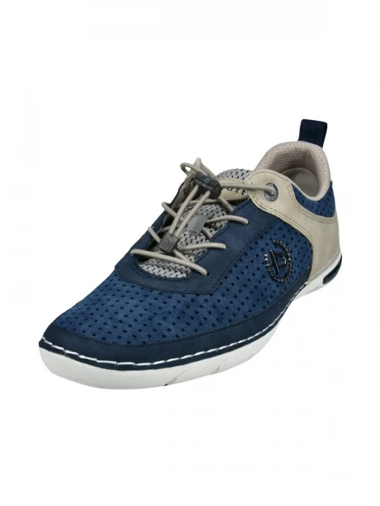 Foto van product bugatti Sportieve veterschoen navy / greige