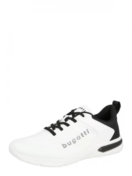 Foto van product bugatti Sportieve veterschoen zwart / wit