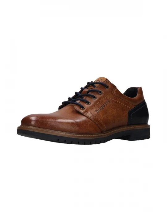 Foto van product bugatti Veterschoen cognac