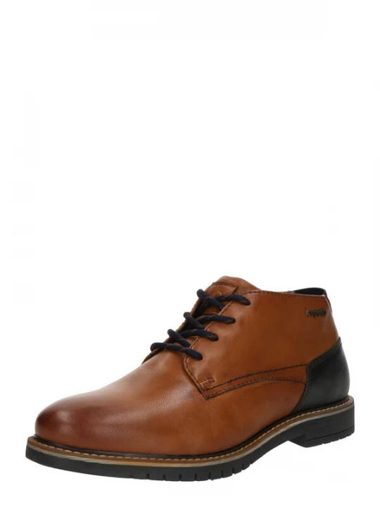 Foto van product bugatti Veterschoen cognac / zwart