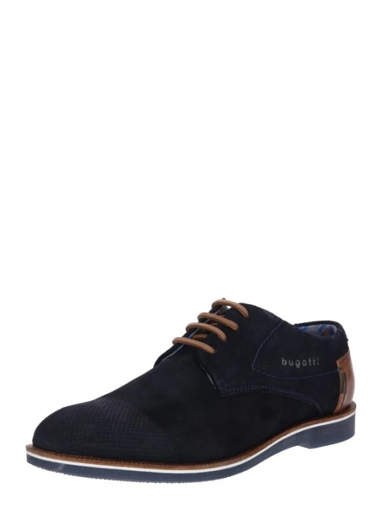 Foto van product bugatti Veterschoen nachtblauw / bruin